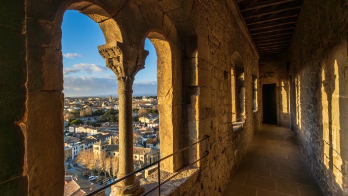Galerie Chateau Comtal. Carcassonne