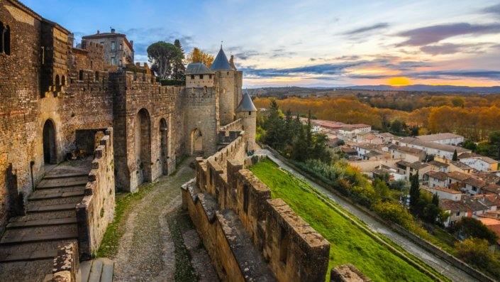 Porte DAude. Carcassonne