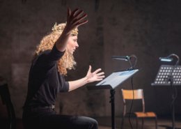 Jeanne Godard au Theatre Dans Les Vignes. Mon Rayaume pour un cheval!