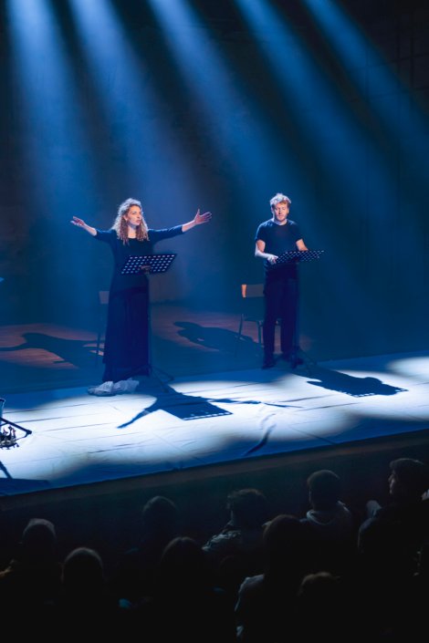 Jeanne et Martin au Theatre Dans Les Vignes. Mon Rayaume pour un cheval!